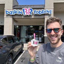 Zach at Baskin Robbins